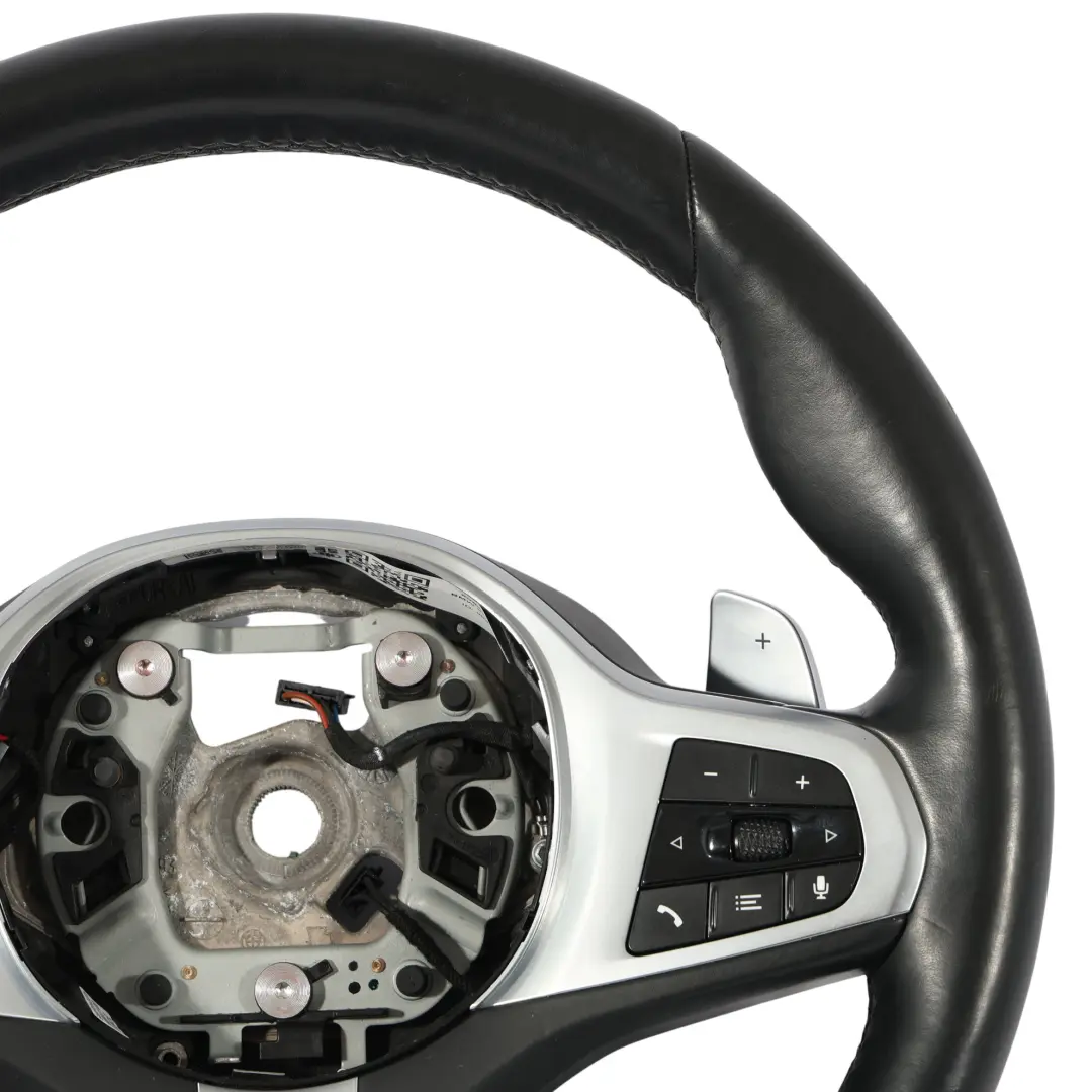 Kierownica M Sport Czarna Skóra Grzana Łopatki do BMW X3 G01 X4 G02 o numerze 8094544 BMW X3 G01 X4 G02 Kierownica M Sport Czarna Skóra Grzana Łopatki - SKU 8094544 - Numer Części 8094544