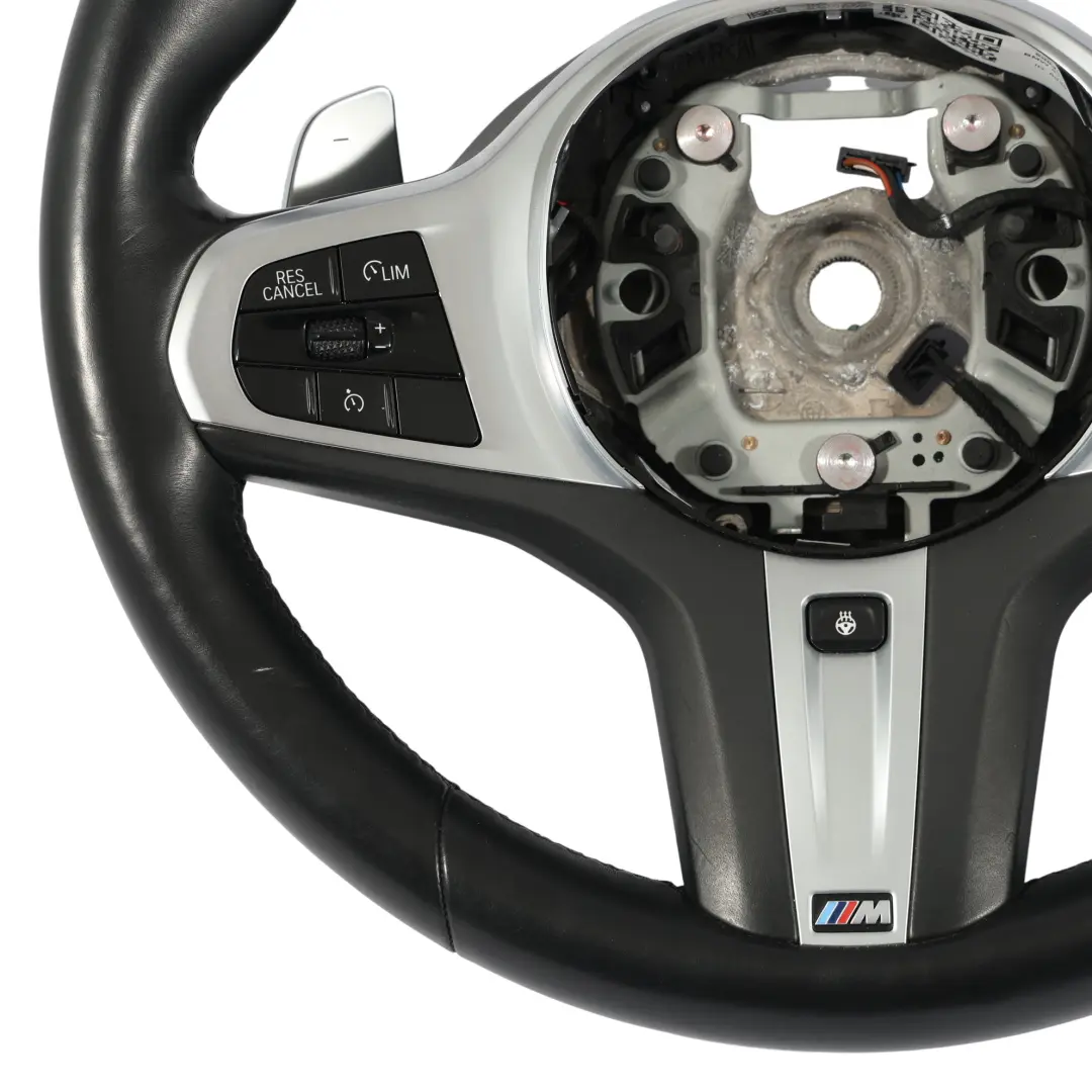 BMW X3 G01 X4 G02 Volante M Sport Pelle Nera Paddles Riscaldati - SKU 8094544 - Numero di parte 8094544
