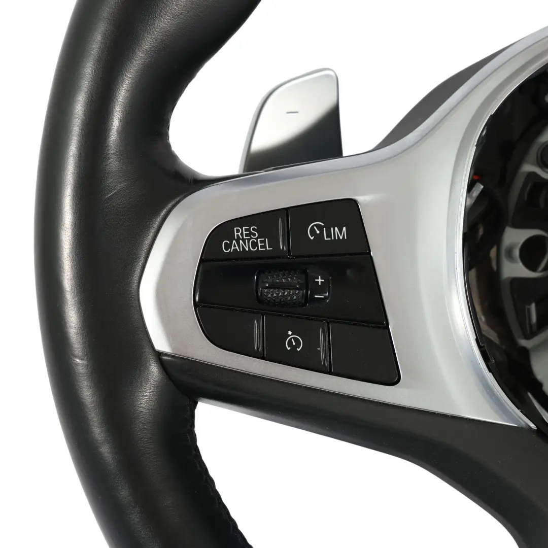 BMW X3 G01 X4 G02 Steering Wheel M Sport Black Leather Heated Paddles - SKU 8094544 - Part number 8094544
