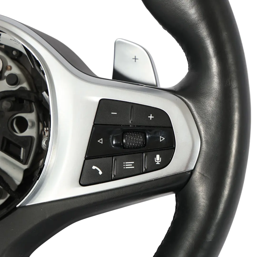 BMW X3 G01 X4 G02 Volante M Sport Pelle Nera Paddles Riscaldati - SKU 8094544 - Numero di parte 8094544