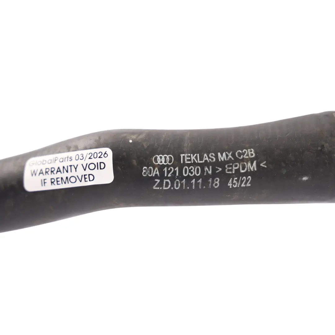 Water Coolant Pipe Hose Line Tube 2.0 TDI to Audi Q5 FY Engine with Part number 80A121030N Audi Q5 FY Engine Water Coolant Pipe Hose Line Tube 2.0 TDI - SKU 80A121030N-1 - Part number 80A121030N