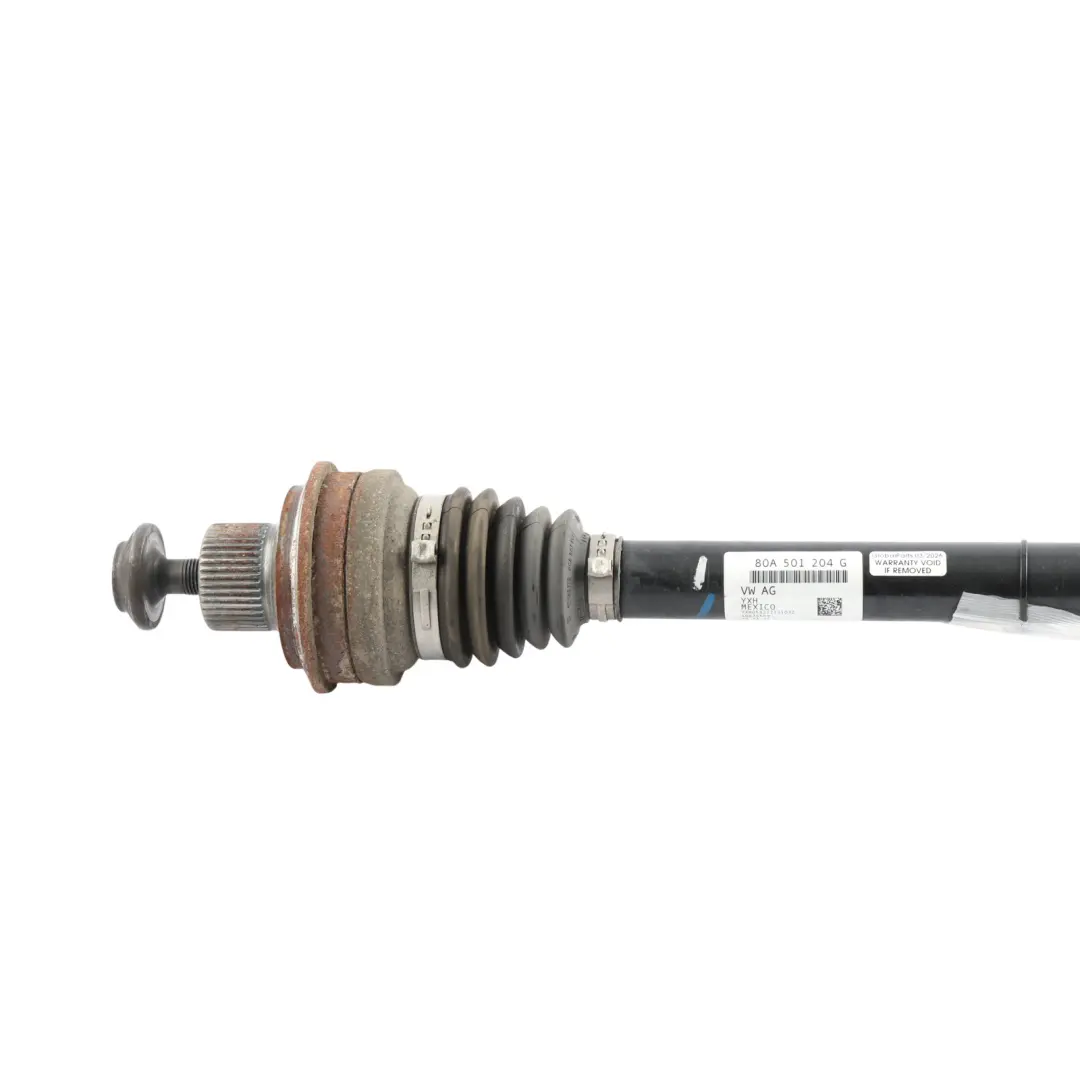 Audi Q5 FY Rear Axle Driveshaft Drive Shaft Right O/S 40 TDI - SKU 80A501204G - Part number 80A501204G