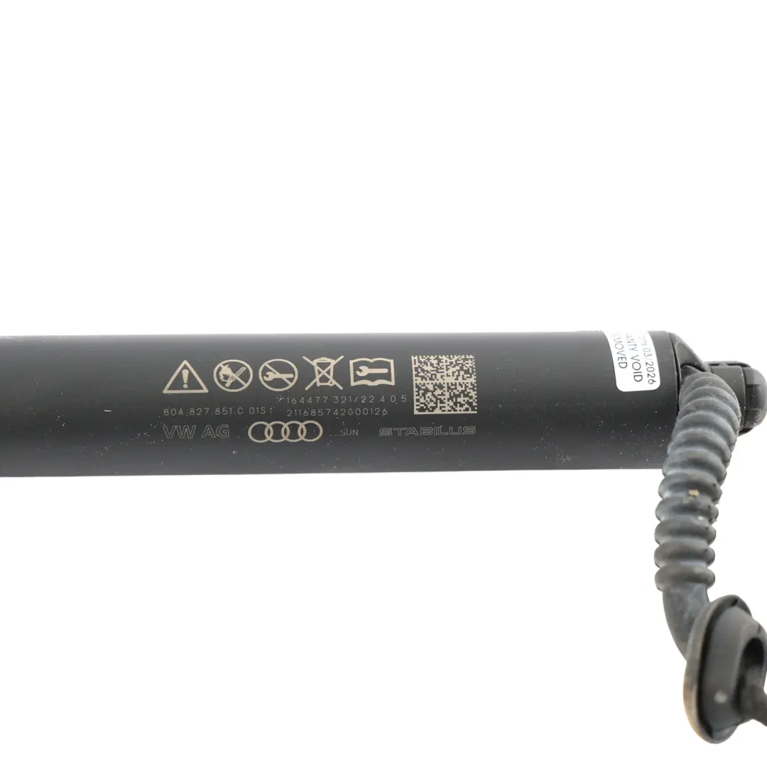 Ammortizzatore Elettrico Posteriore Sinistro Destro per Audi Q5 FY con numero di parte 80A827851C Audi Q5 FY Ammortizzatore Elettrico Posteriore Sinistro Destro - SKU 80A827851C - Numero di parte 80A827851C