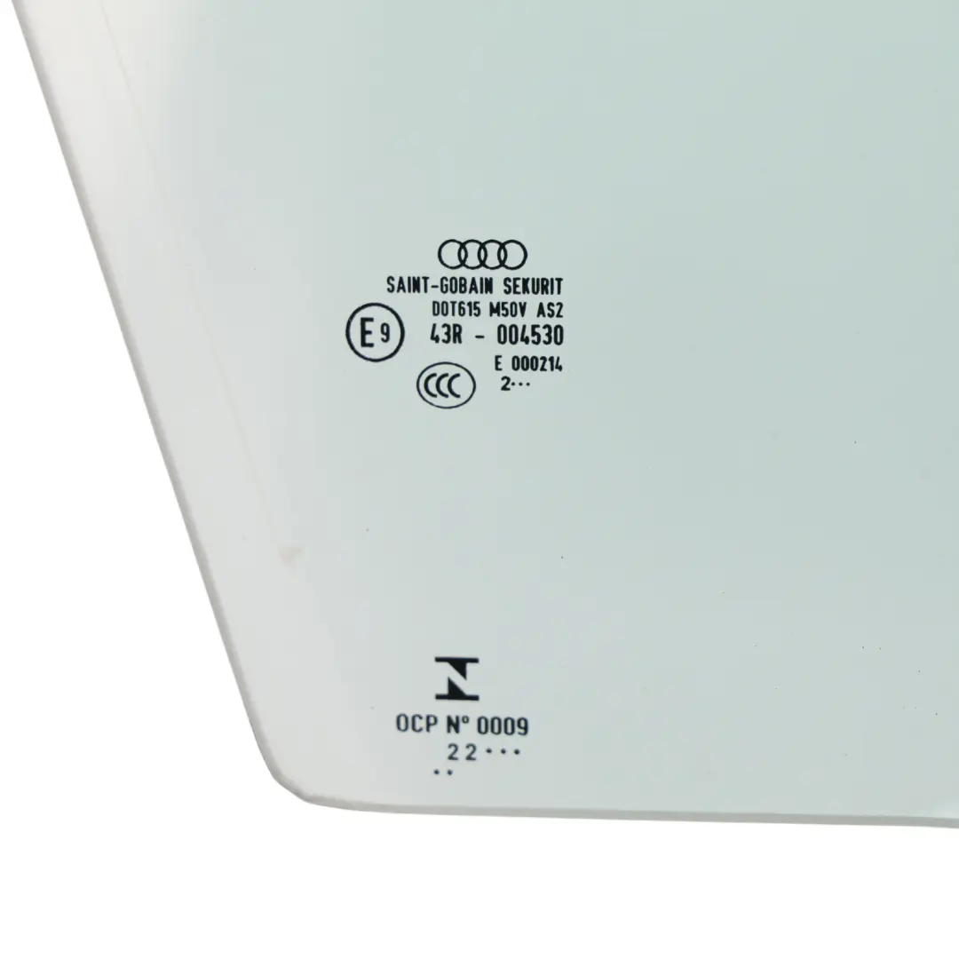 Front Door Window Glass Glazing AS2 Right O/S to Audi Q5 FY with Part number 80A845202A Audi Q5 FY Front Door Window Glass Glazing AS2 Right O/S - SKU 80A845202A - Part number 80A845202A