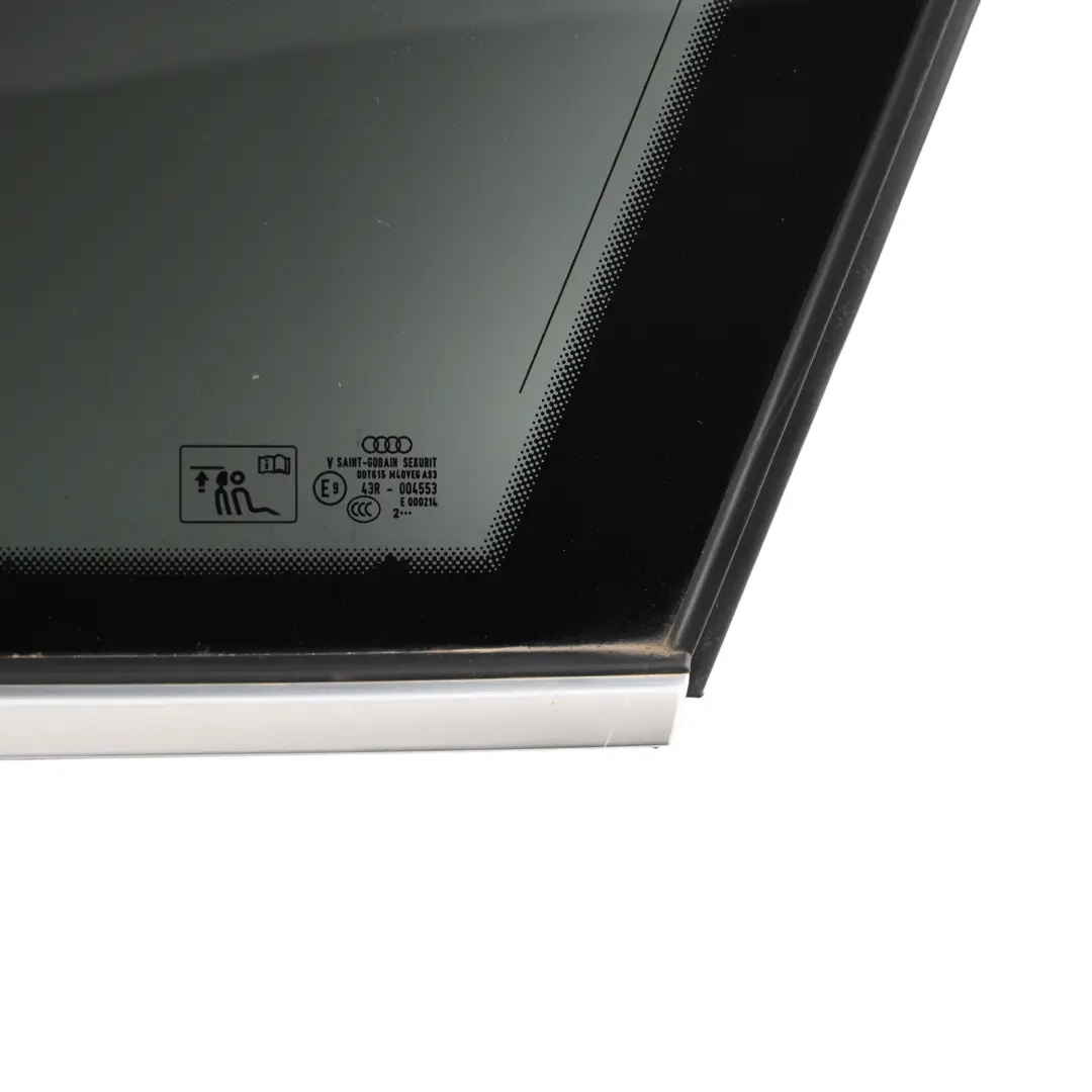 Window Glass Quarter Glass Glazing AS3 Right O/S to Audi Q5 FY Rear with Part number 80A845298AE Audi Q5 FY Rear Window Glass Quarter Glass Glazing AS3 Right O/S - SKU 80A845298AE - Part number 80A845298AE