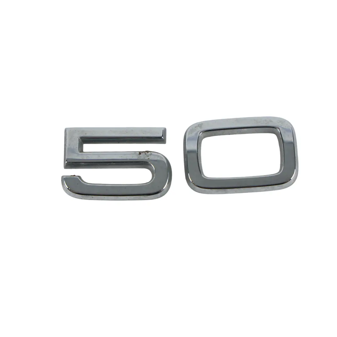 Audi A6 C8 50TFSIe Hybrid Tailgate Boot Badge Lettering Emblem Chrome - SKU 80A853744K - Part number 80A853744K