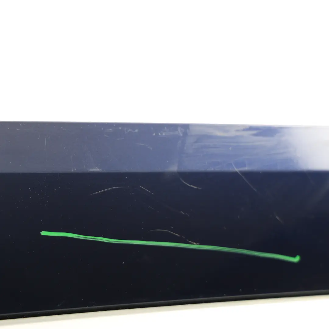 Audi Q5 FY Door Trim Moulding Strip Panel Rear Right O/S Navarra Blue - X5H - SKU 80A853970G-NAB - Part number 80A853970G