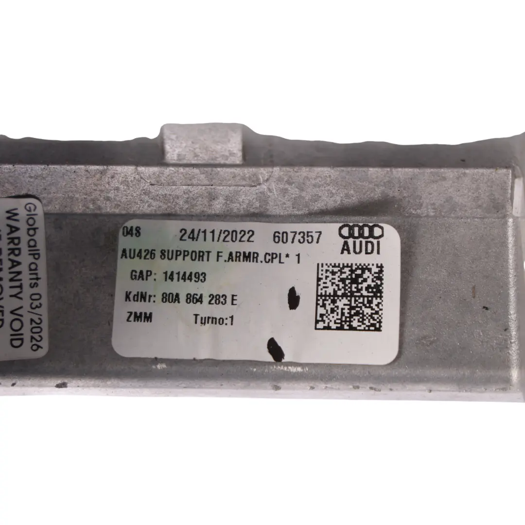 Centre Console Armrest Arm Rest Leather Black to Audi Q5 FY with Part number 80A864283E Audi Q5 FY Centre Console Armrest Arm Rest Leather Black - SKU 80A864283E - Part number 80A864283E