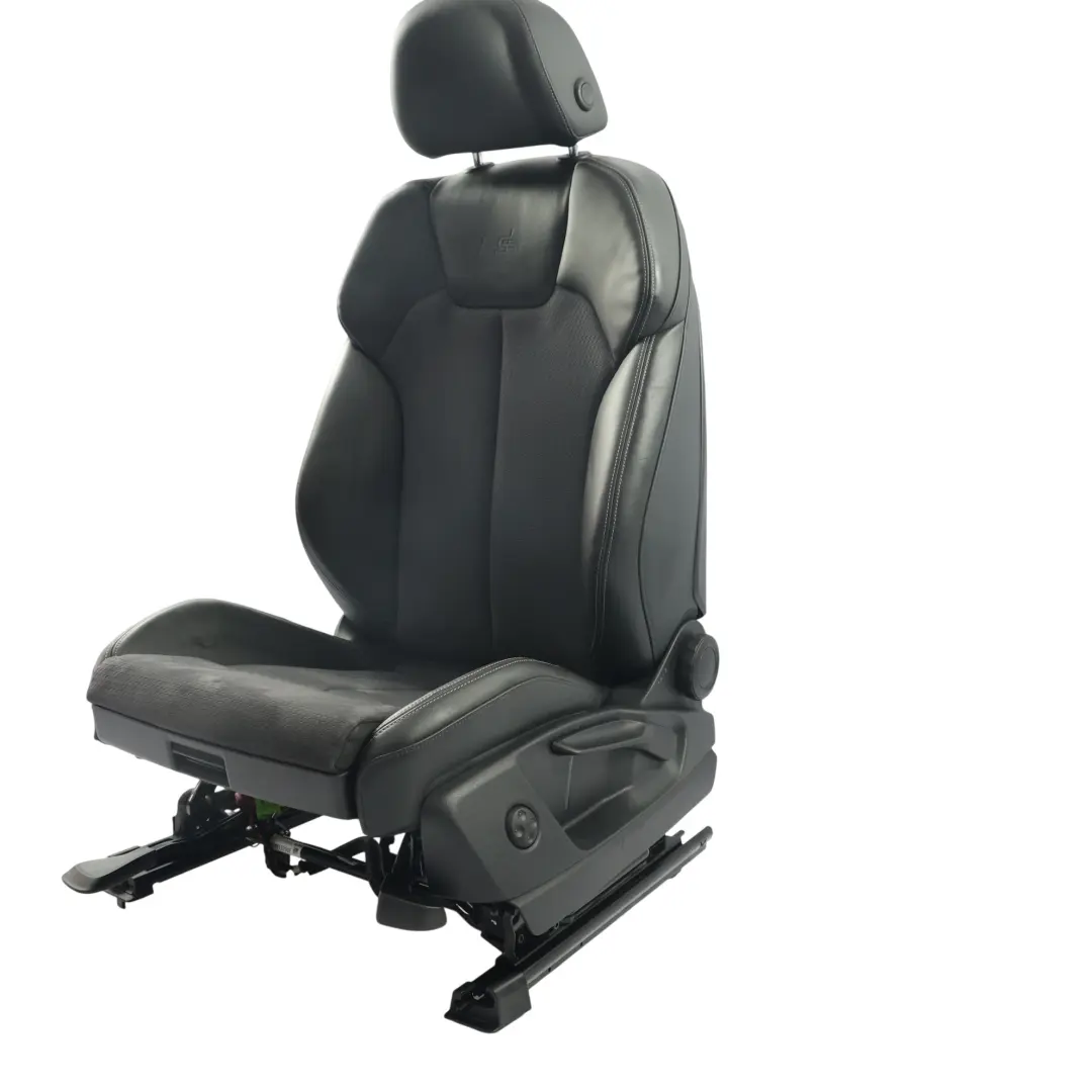 Audi Q5 FY Sport Seat Front Left N/S Interior S-Line Heated Half Leather Black - SKU 80A881805AT-1 - Part number 80A881805AT