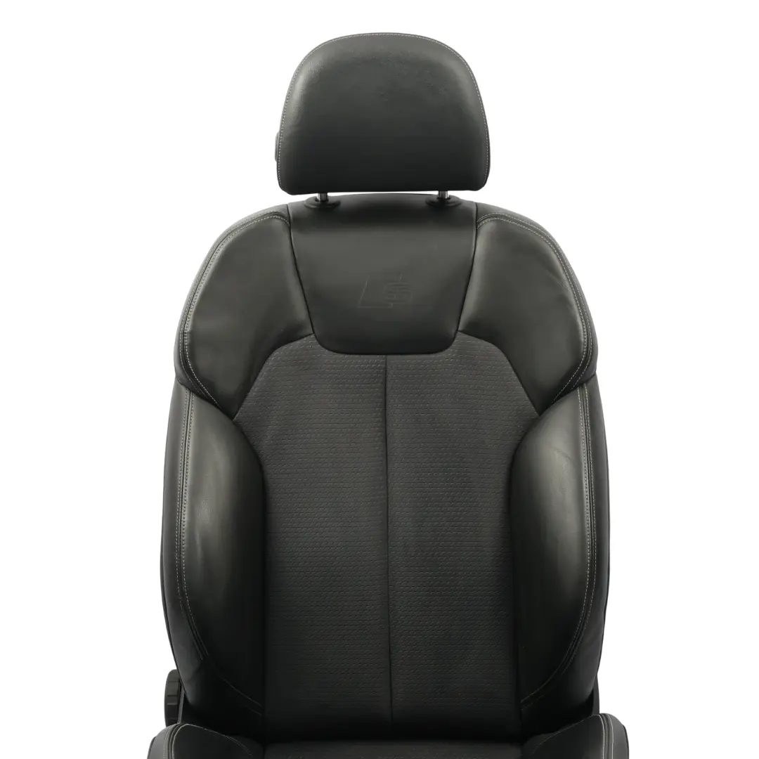 Fotel Sport Przedni Prawy S-Line Grzany Półskóra Czarny do Audi Q5 FY o numerze 80A881806AT Audi Q5 FY Fotel Sport Przedni Prawy S-Line Grzany Półskóra Czarny - SKU 80A881806AT-1 - Numer Części 80A881806AT