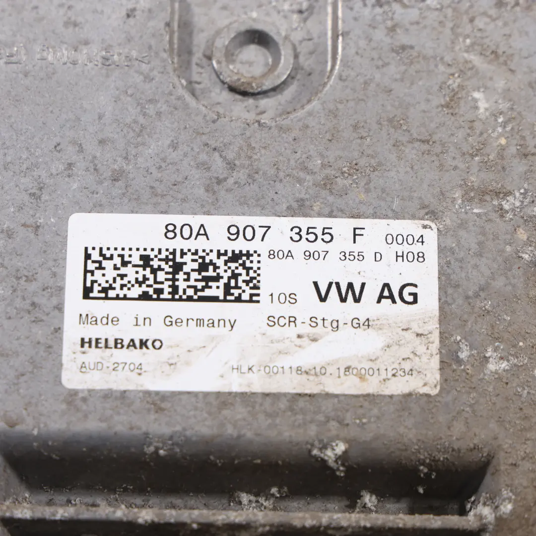 Centralina Di Controllo Del Serbatoio Adblue per Audi A6 C8 con numero di parte 80A907355F Audi A6 C8 Centralina Di Controllo Del Serbatoio Adblue - SKU 80A907355F - Numero di parte 80A907355F