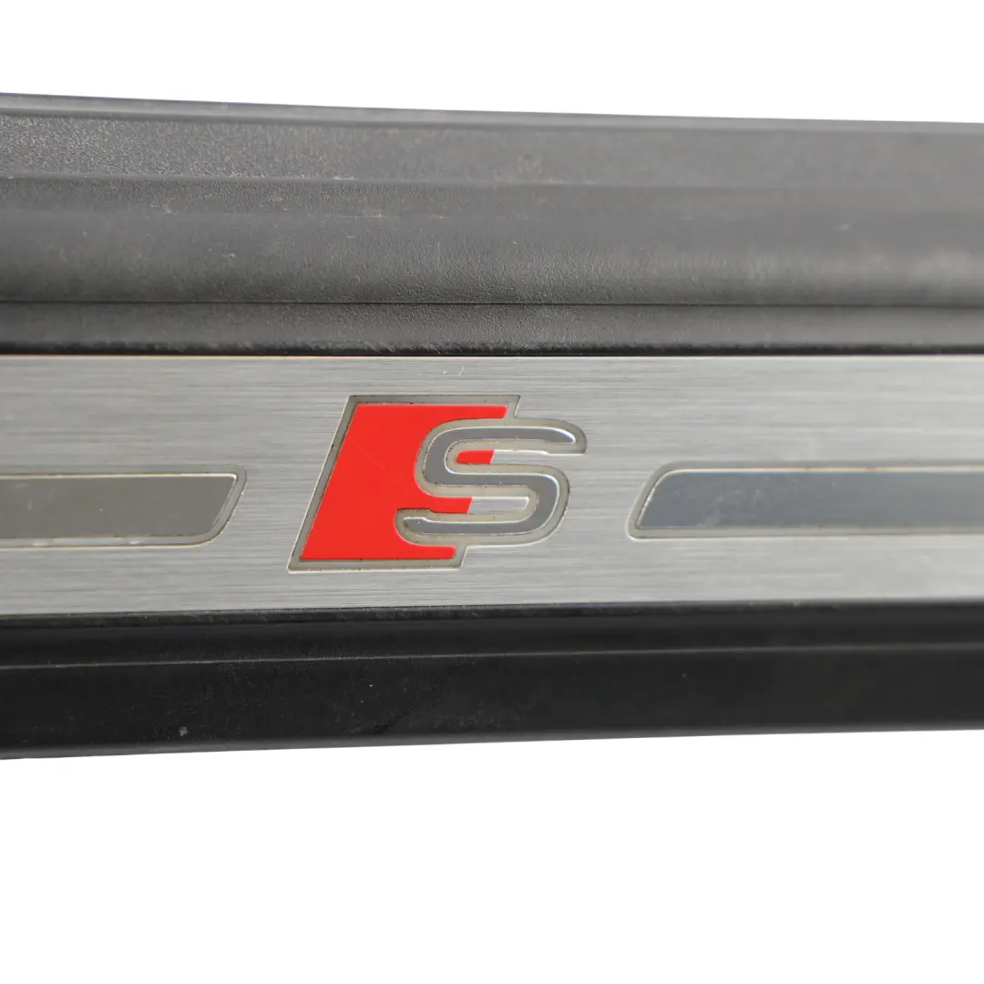 Front Door Sill Entrance Strip Plate S-Line Right O/S to Audi Q5 FY with Part number 80A947418C Audi Q5 FY Front Door Sill Entrance Strip Plate S-Line Right O/S - SKU 80A947418C - Part number 80A947418C