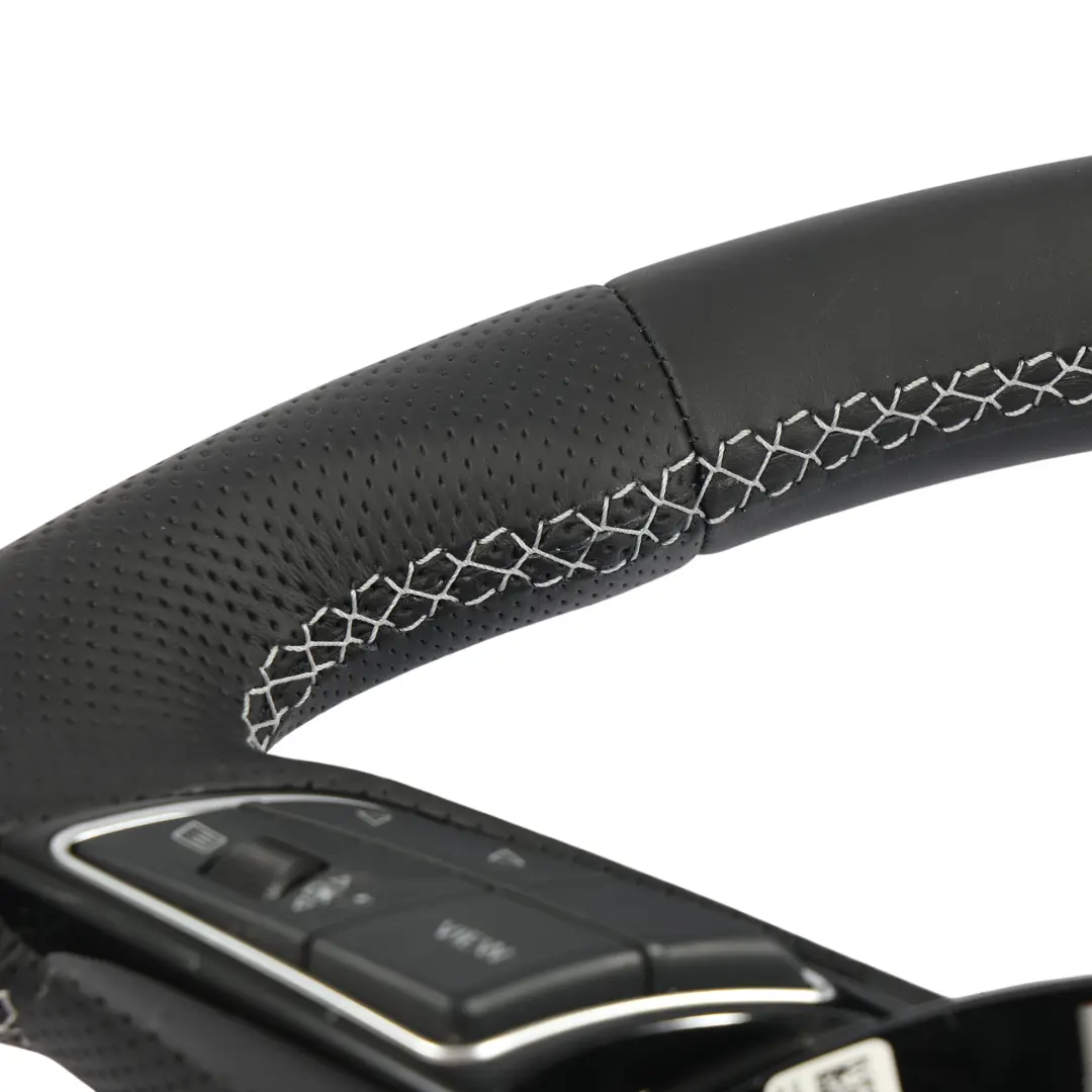 8Y Lenkrad S-Line NEU Schwarz Leder Flachboden für Audi A1 GB A3 mit Teilenummer 82A419091AH Audi A1 GB A3 8Y Lenkrad S-Line NEU Schwarz Leder Flachboden - SKU 82A419091AH-1 - Teilenummer 82A419091AH