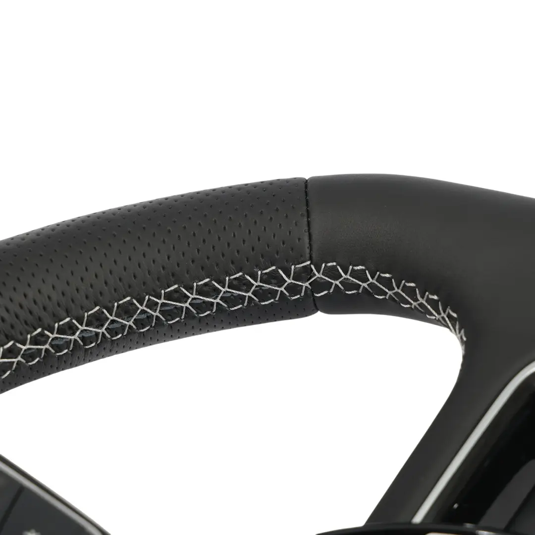 8Y Lenkrad S-Line NEU Schwarz Leder Flachboden für Audi A1 GB A3 mit Teilenummer 82A419091AH Audi A1 GB A3 8Y Lenkrad S-Line NEU Schwarz Leder Flachboden - SKU 82A419091AH-1 - Teilenummer 82A419091AH