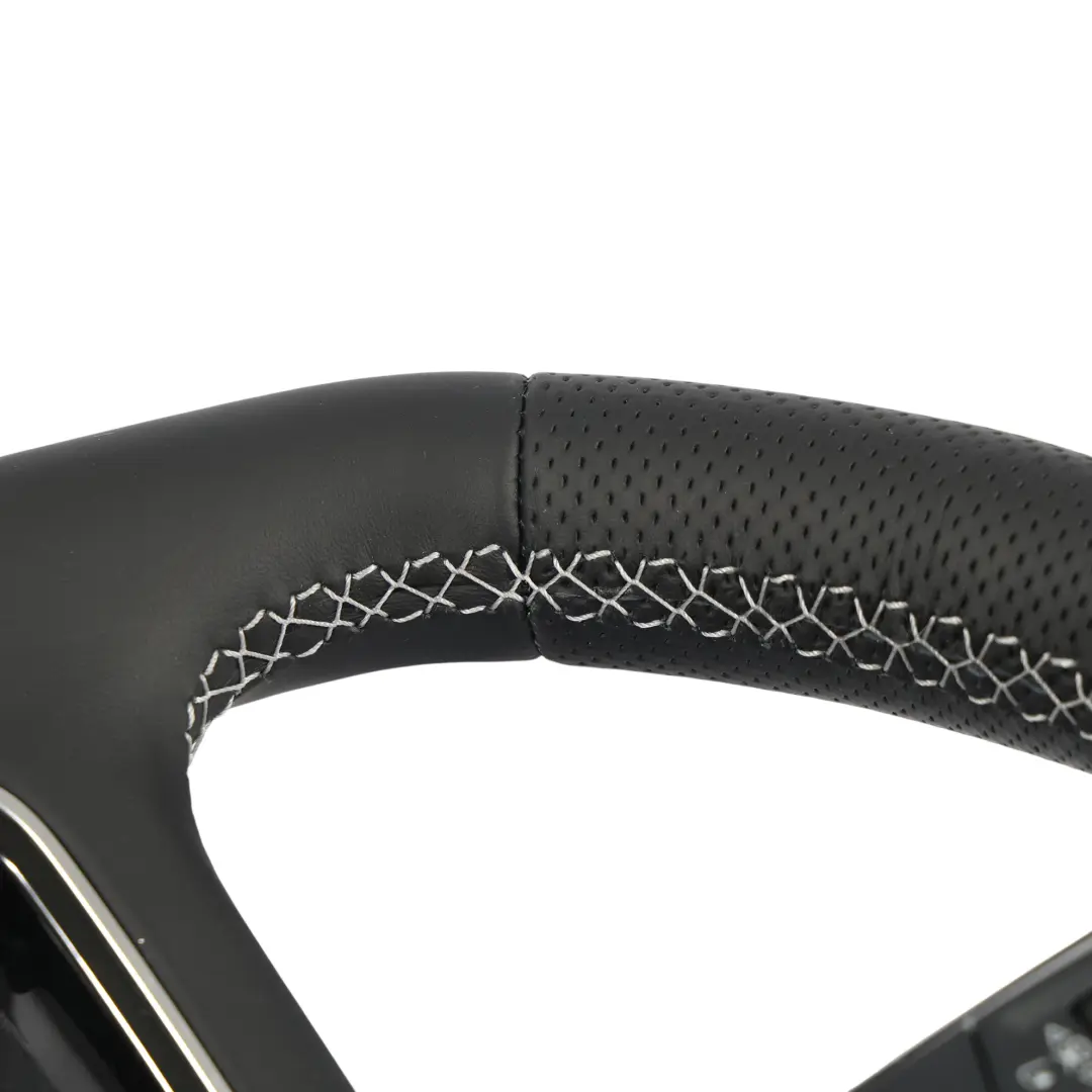 8Y Volante S-Line NUOVO Pelle Nera Fondo Piatto per Audi A1 GB A3 con numero di parte 82A419091AH Audi A1 GB A3 8Y Volante S-Line NUOVO Pelle Nera Fondo Piatto - SKU 82A419091AH-1 - Numero di parte 82A419091AH