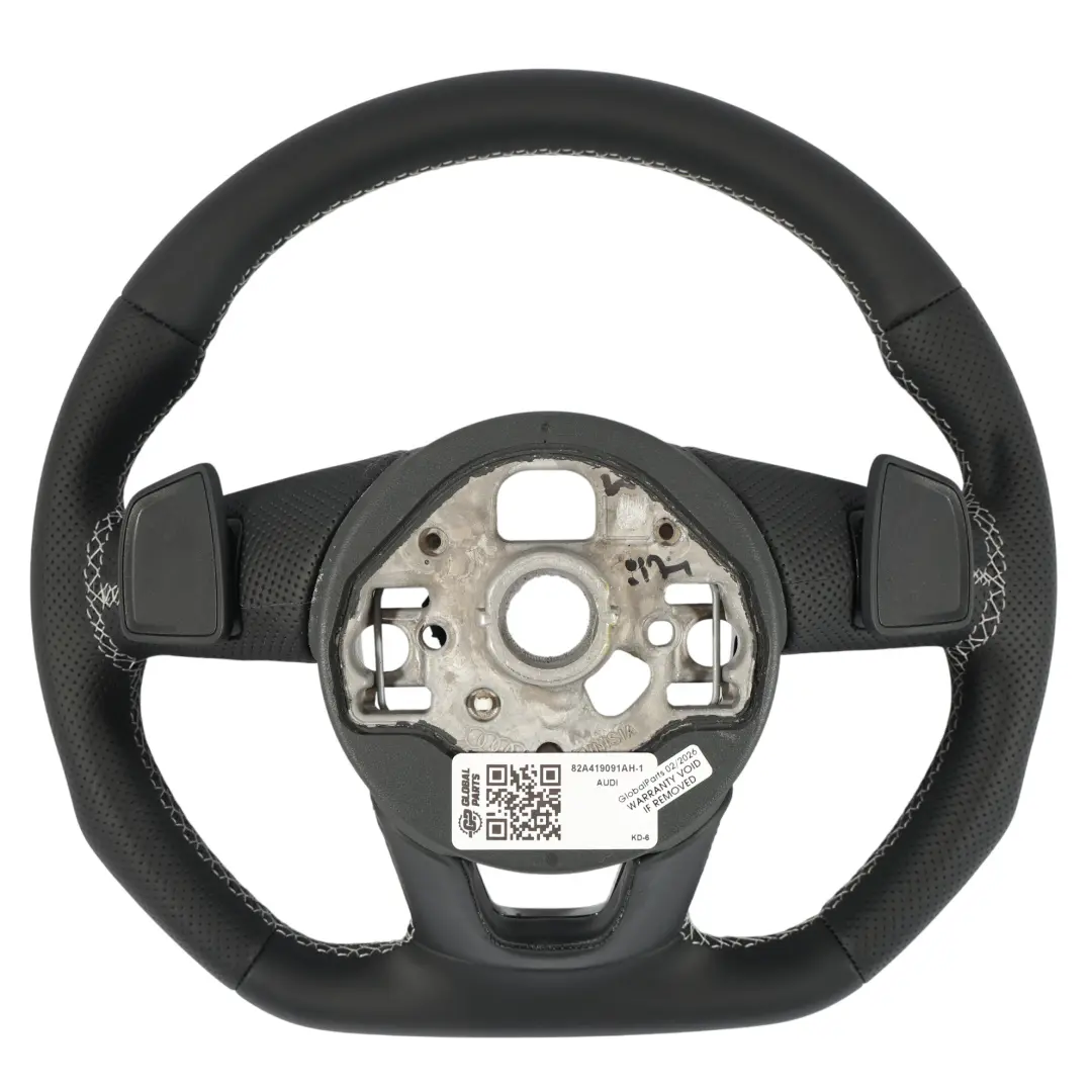 8Y Volant S-Line NEUF Cuir Noir Fond Plat pour Audi A1 GB A3 à propos du numéro de pièce 82A419091AH Audi A1 GB A3 8Y Volant S-Line NEUF Cuir Noir Fond Plat - SKU 82A419091AH-1 - Numéro de pièce 82A419091AH