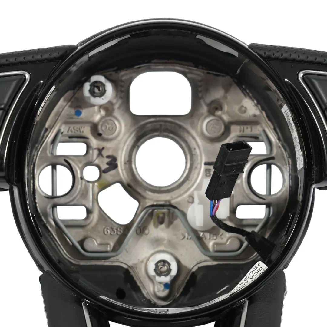 8Y Volante S-Line NUEVO Cuero Negro Fondo Plano para Audi A1 GB A3 con número de pieza 82A419091AH Audi A1 GB A3 8Y Volante S-Line NUEVO Cuero Negro Fondo Plano - SKU 82A419091AH-1 - Número de pieza 82A419091AH