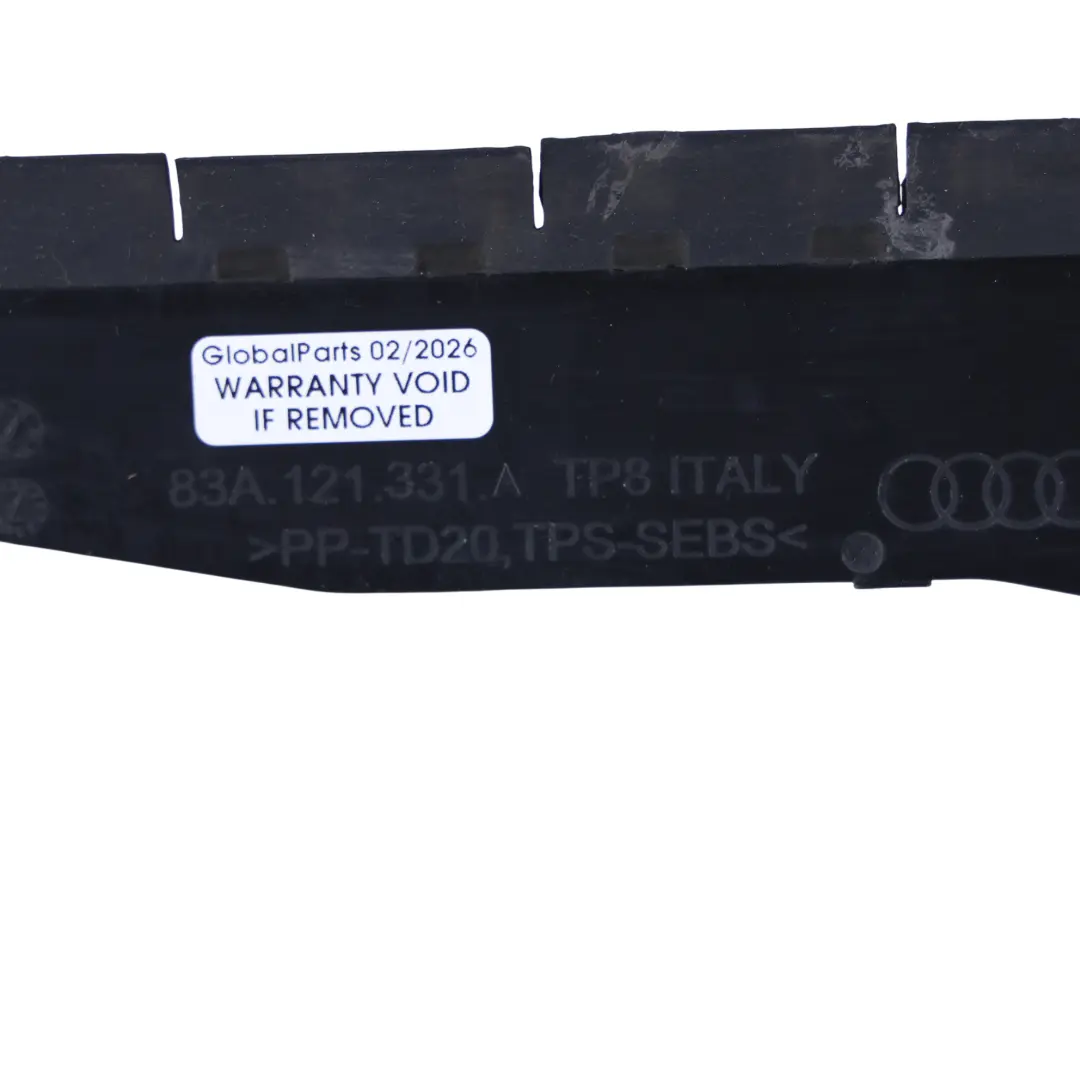 Kühler Dichtung Deckel Streifen für Audi Q3 F3 mit Teilenummer 83A121331A Audi Q3 F3 Kühler Dichtung Deckel Streifen - SKU 83A121331A - Teilenummer 83A121331A