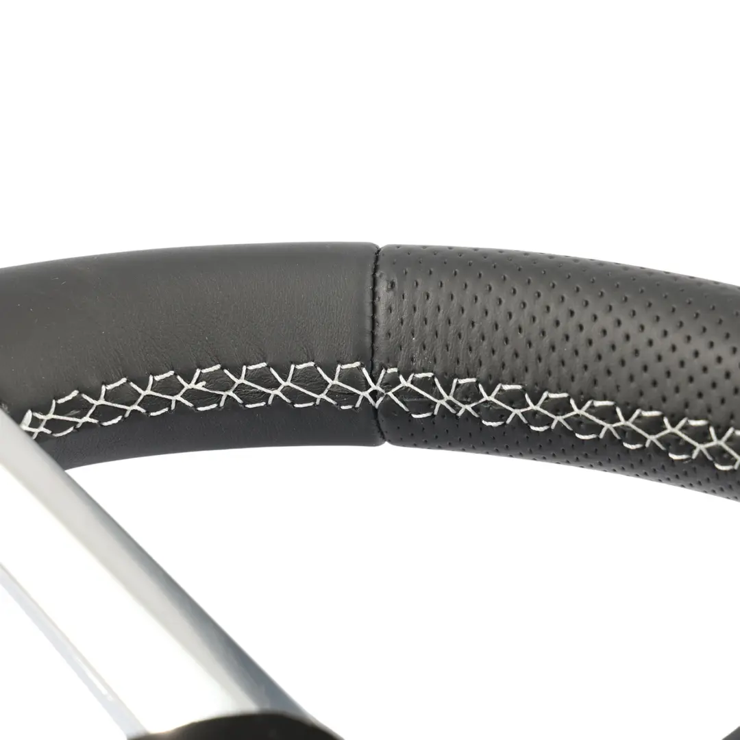 MK2 Steering Wheel S-Line NEW Black Leather White Threads to Audi Q3 F3 with Part number 83A419091AJ Audi Q3 F3 MK2 Steering Wheel S-Line NEW Black Leather White Threads - SKU 83A419091AJ-1 - Part number 83A419091AJ