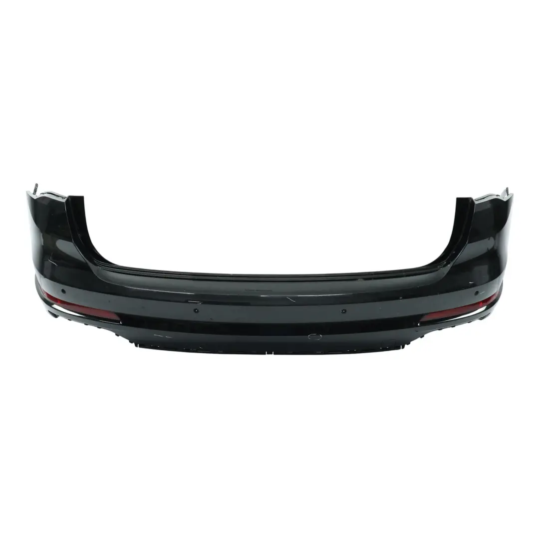 Bumper Trim Panel Covering Mythical Black Metallic - Y9T to Audi Q3 8U Rear with Part number 83A807067A Audi Q3 8U Rear Bumper Trim Panel Covering Mythical Black Metallic - Y9T - SKU 83A807067A-MYB - Part number 83A807067A