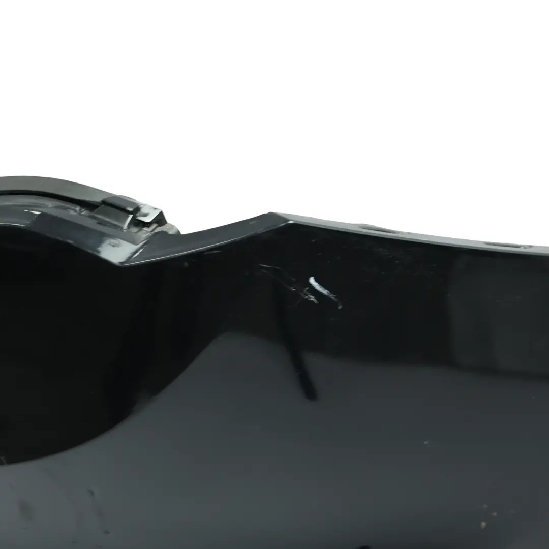 Bumper Trim Panel Covering Mythical Black Metallic - Y9T to Audi Q3 8U Rear with Part number 83A807067A Audi Q3 8U Rear Bumper Trim Panel Covering Mythical Black Metallic - Y9T - SKU 83A807067A-MYB - Part number 83A807067A