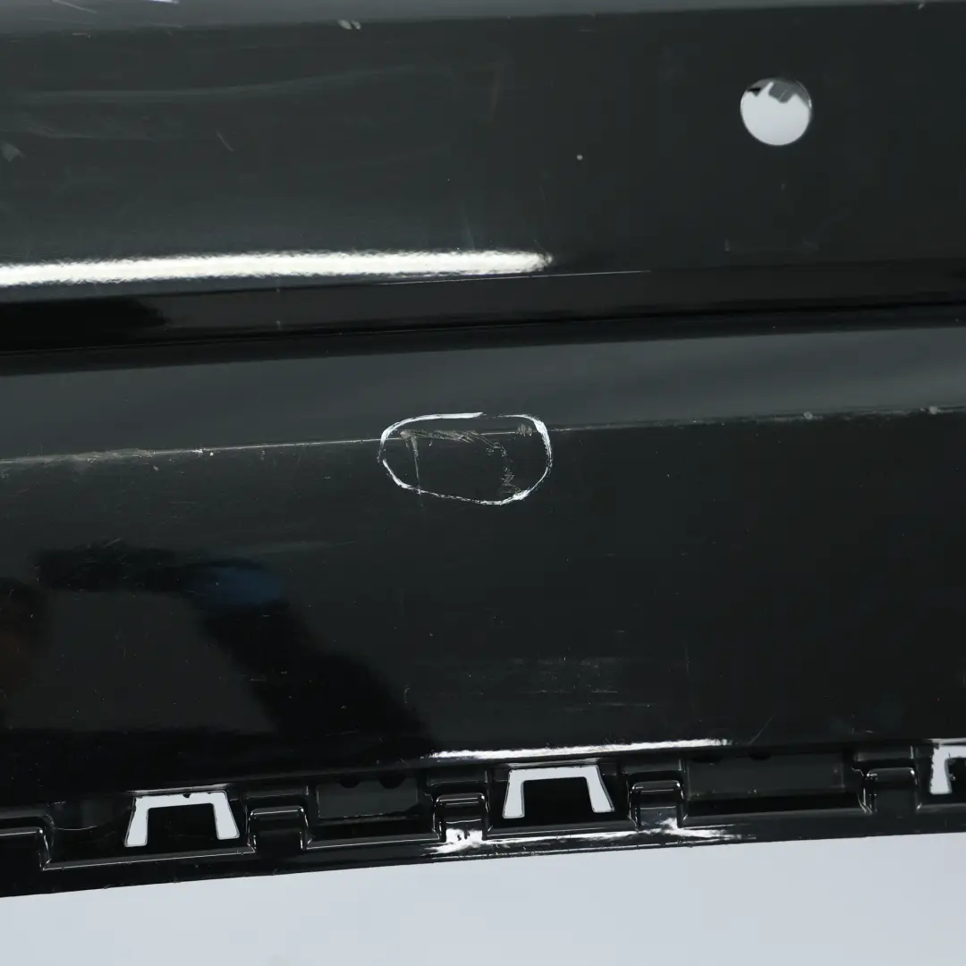 Audi Q3 8U Rear Bumper Trim Panel Covering Mythical Black Metallic - Y9T - SKU 83A807067A-MYB - Part number 83A807067A