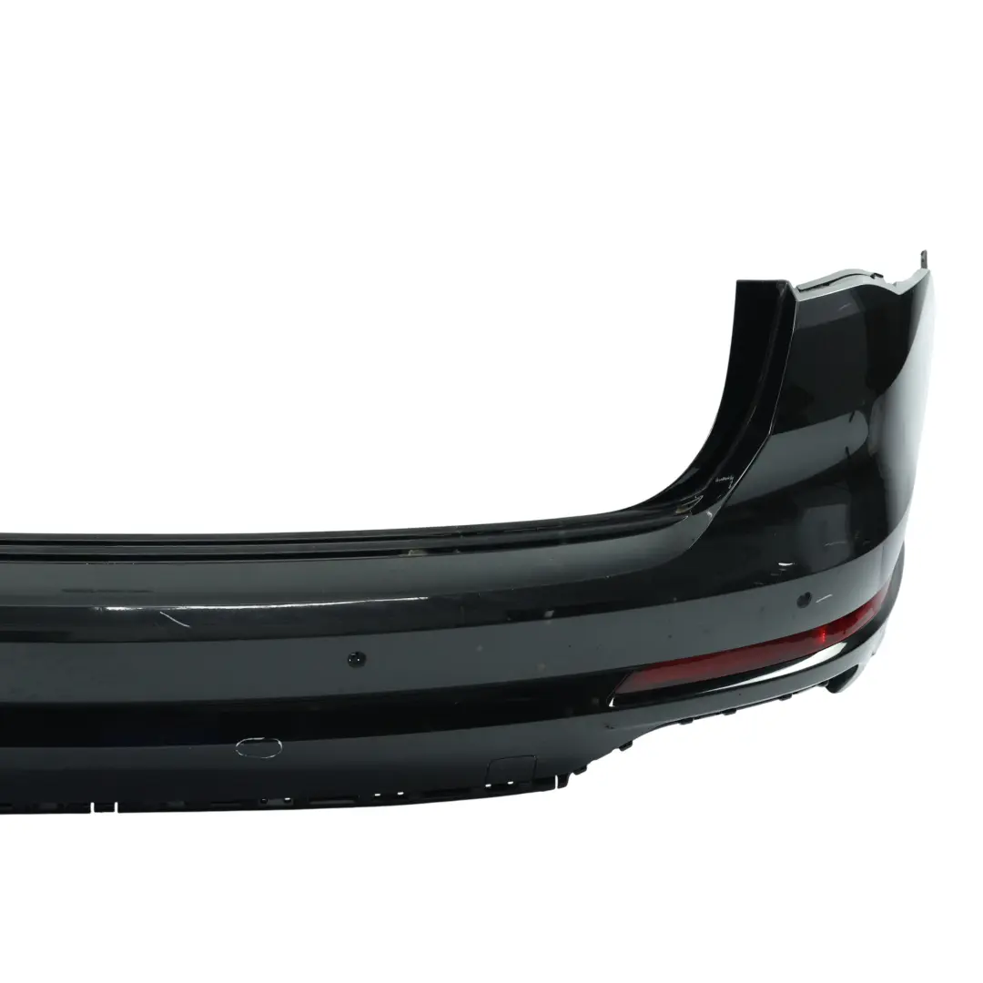 Audi Q3 8U Rear Bumper Trim Panel Covering Mythical Black Metallic - Y9T - SKU 83A807067A-MYB - Part number 83A807067A