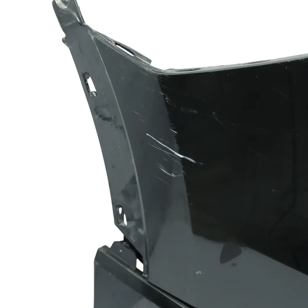 Bumper Trim Panel Covering Mythical Black Metallic - Y9T to Audi Q3 8U Rear with Part number 83A807067A Audi Q3 8U Rear Bumper Trim Panel Covering Mythical Black Metallic - Y9T - SKU 83A807067A-MYB - Part number 83A807067A