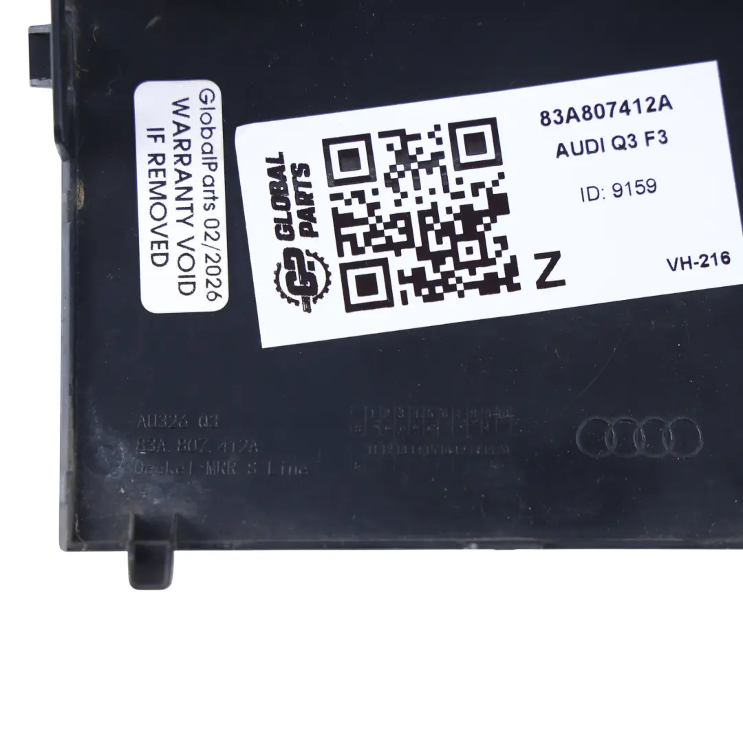 Audi Q3 F3 Mk2 Frontstoßstange Kühlergrill Radarabdeckung Einsatz - SKU 83A807412A - Teilenummer 83A807412A