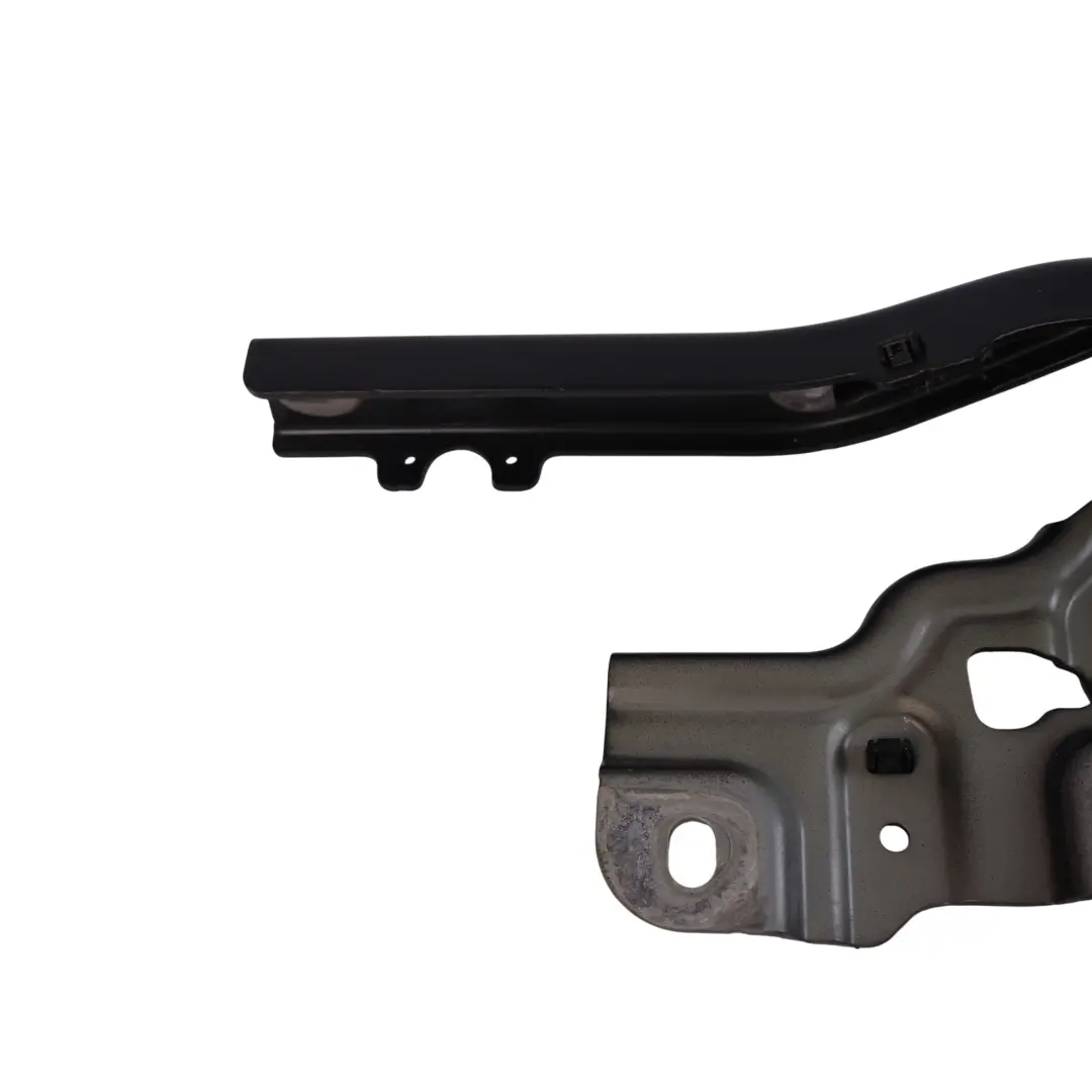 Bonnet Hood Hinge Left N/S Mythical Black Metallic - Y9T to Audi Q3 F3 with Part number 83A823301 Audi Q3 F3 Bonnet Hood Hinge Left N/S Mythical Black Metallic - Y9T - SKU 83A823301-MYB - Part number 83A823301