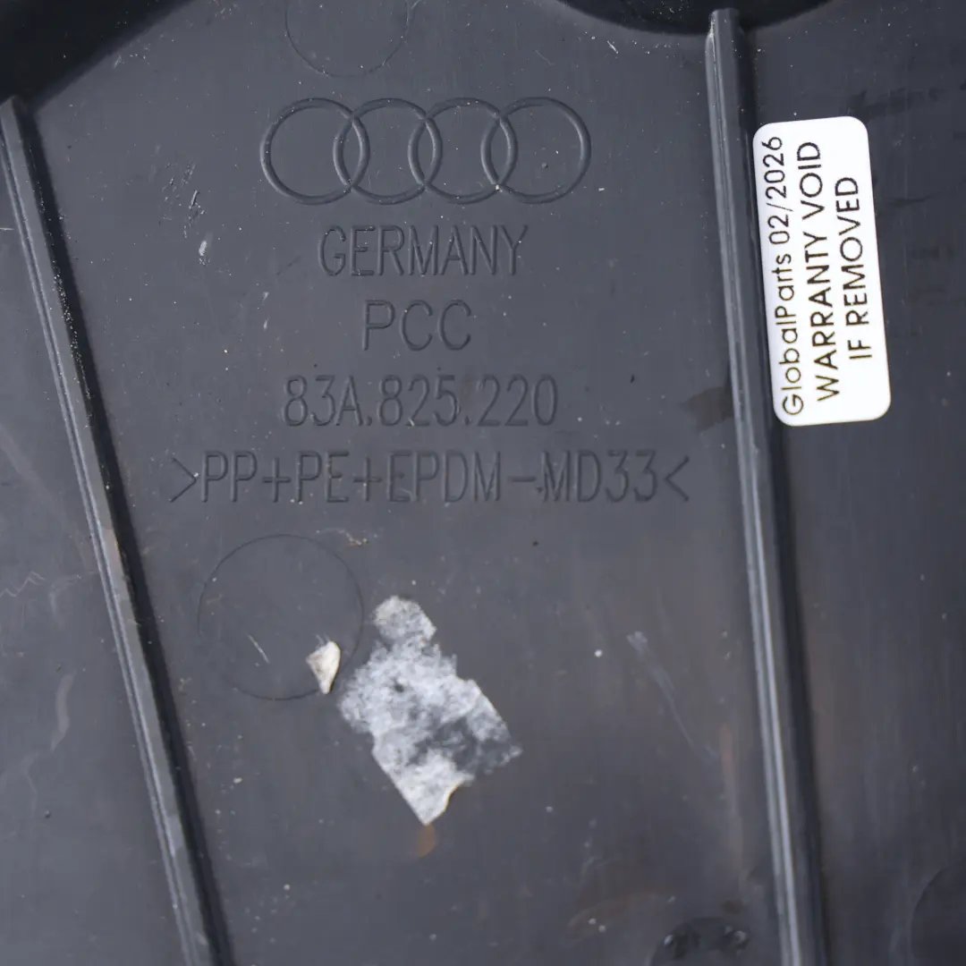 Unterbodenschutz Verkleidung Hinten Rechts für Audi Q3 F3 mit Teilenummer 83A825220 Audi Q3 F3 Unterbodenschutz Verkleidung Hinten Rechts - SKU 83A825220 - Teilenummer 83A825220