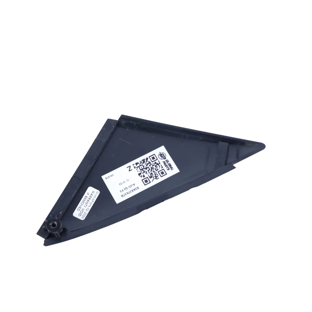 Puerta Delantera Esquina Cubierta Trim Izquierda Negro para Audi Q3 F3 con número de pieza 83A837637B Audi Q3 F3 Puerta Delantera Esquina Cubierta Trim Izquierda Negro - SKU 83A837637B - Número de pieza 83A837637B