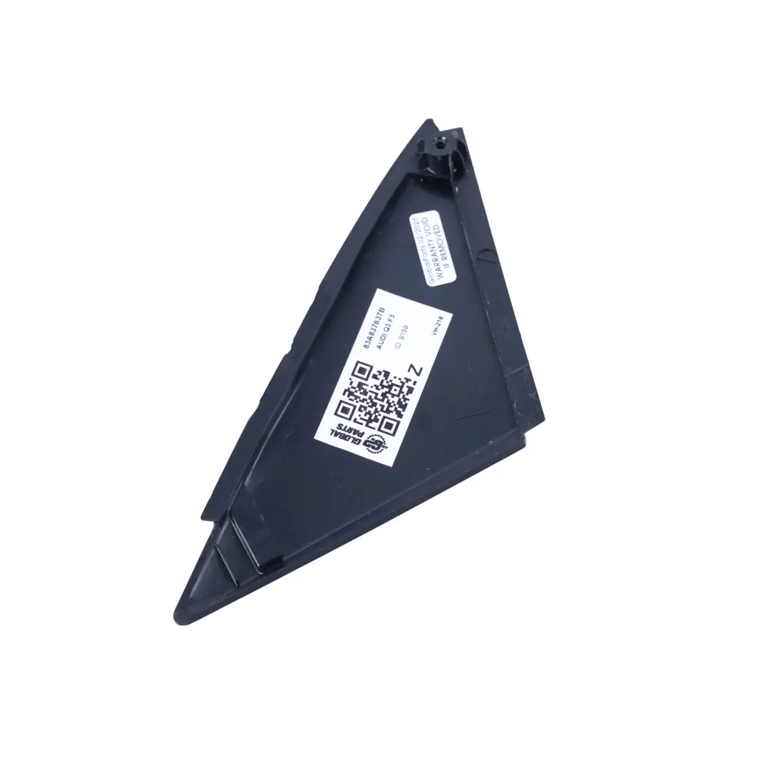 Audi Q3 F3 Porta Anteriore Angolo Quartiere Rivestiment Sinistro Nero - SKU 83A837637B - Numero di parte 83A837637B