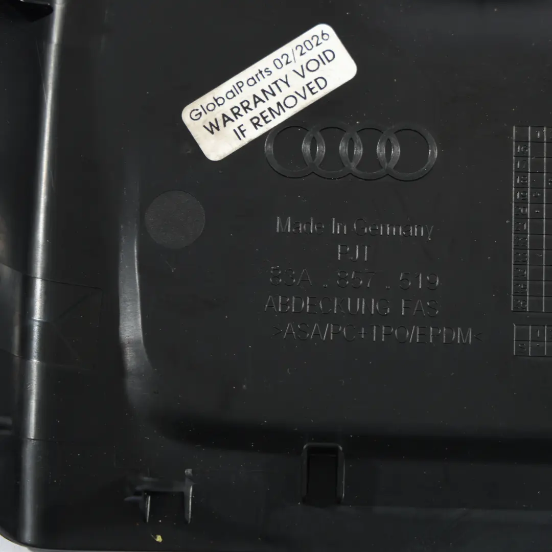 Innenraum Innenansicht Spiegel Surround Abdeckung Schwarz für Audi Q3 F3 mit Teilenummer 83A857519 Audi Q3 F3 Innenraum Innenansicht Spiegel Surround Abdeckung Schwarz - SKU 83A857519 - Teilenummer 83A857519