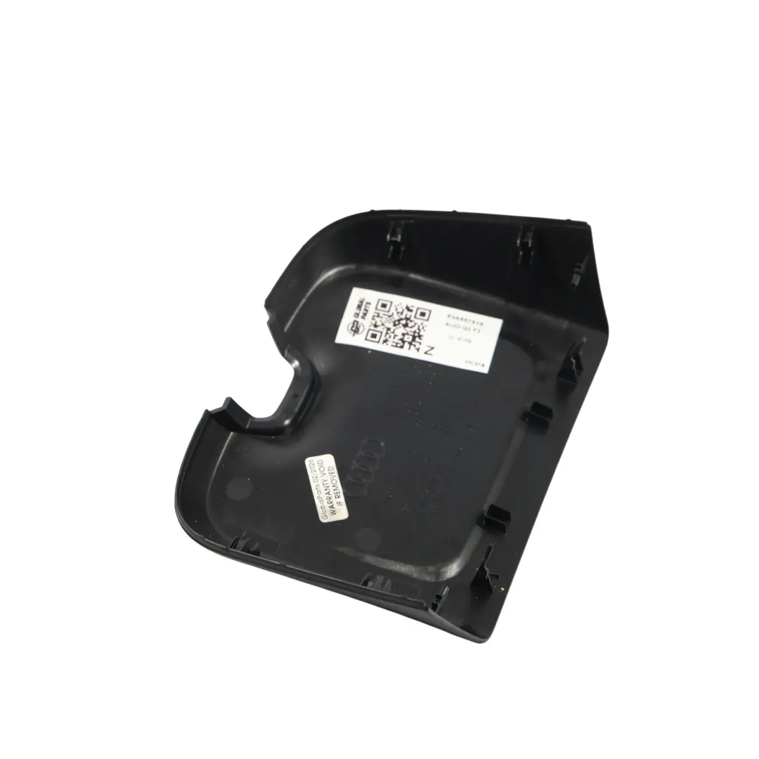 Audi Q3 F3 Interior Espejo Retrovisor Cubierta Panel Negro - SKU 83A857519 - Número de pieza 83A857519