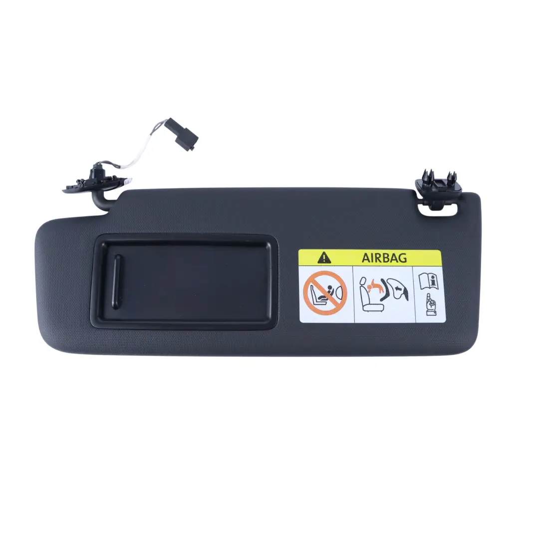 Mk2 Pannello Parasole Copertura Specchio Ambientale Nero per Audi Q3 F3 con numero di parte 83A857551C Audi Q3 F3 Mk2 Pannello Parasole Copertura Specchio Ambientale Nero - SKU 83A857551C - Numero di parte 83A857551C