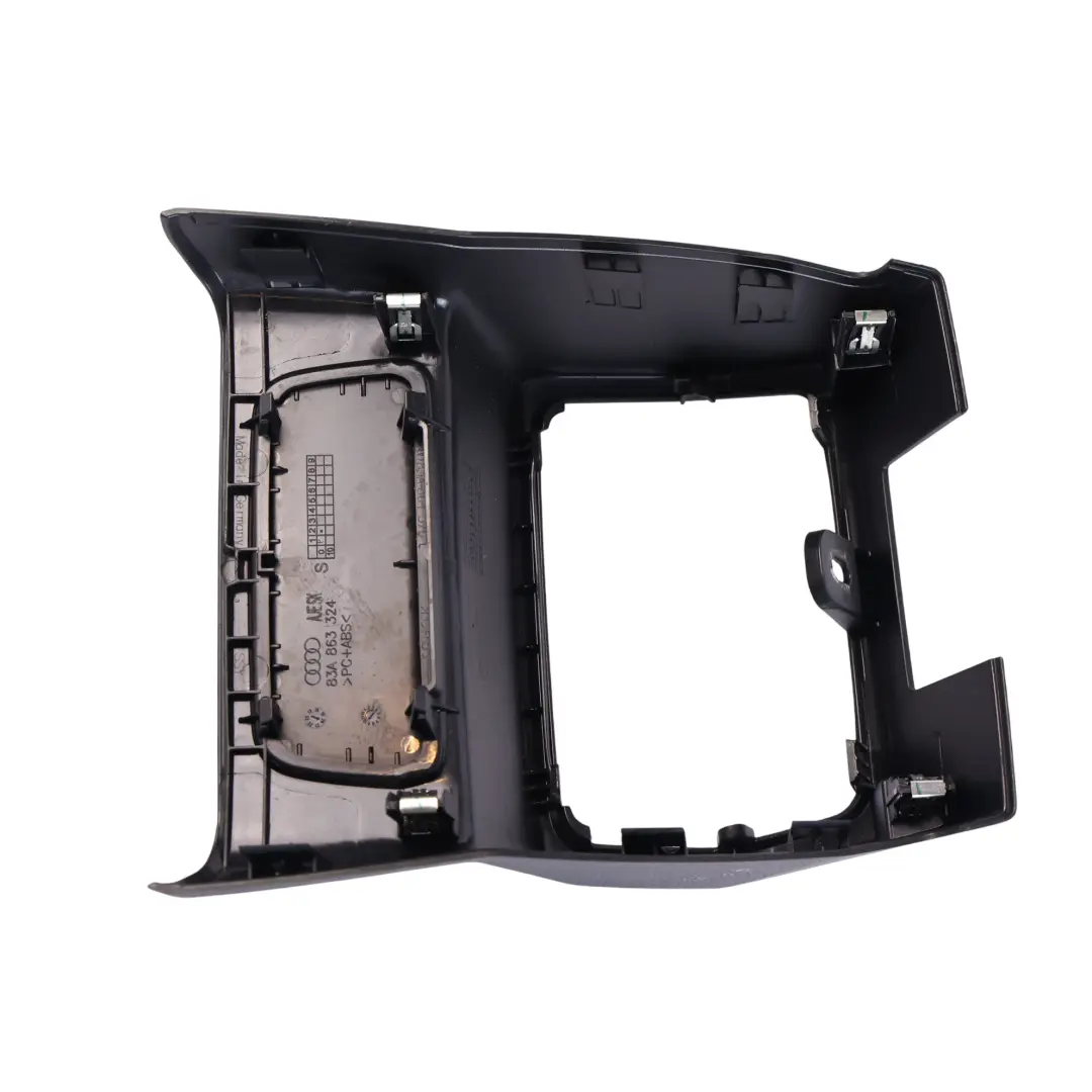 Audi Q3 F3 Mittelkonsole Hinten Verkleidung Abdeckung Seele Schwarz - SKU 83A863324 - Teilenummer 83A863324