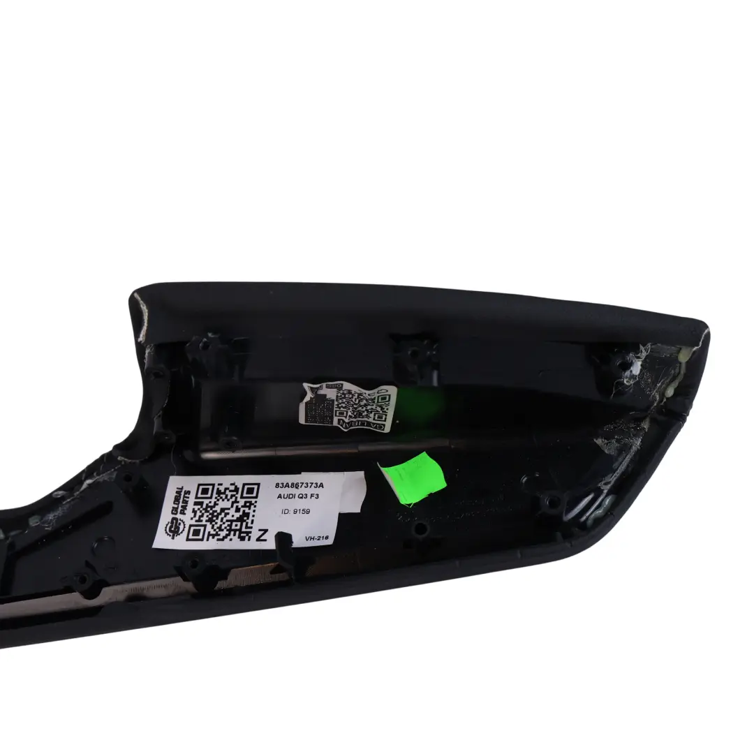Audi Q3 F3 Podłokietnik Drzwi Tylnych Soul Czarny Lewy Tył - SKU 83A867373A - Numer Części 83A867373A