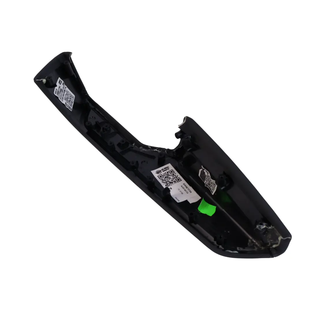 Audi Q3 F3 Rear Door Panel Armrest Arm Rest Cover Soul Black Left N/S - SKU 83A867373A - Part number 83A867373A