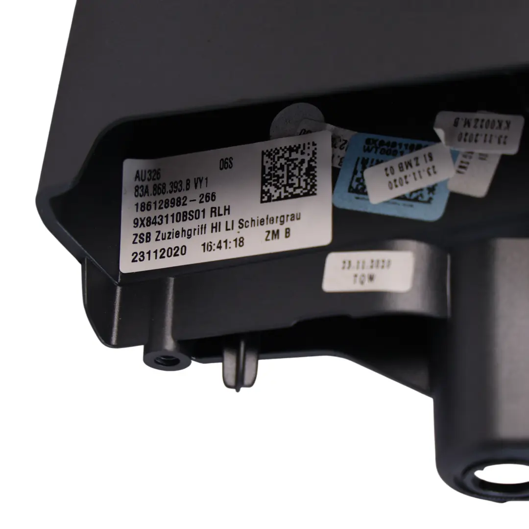 Audi Q3 F3 Poignée Porte Arrière Gauche Gris Ardoise - SKU 83A868393B - Numéro de pièce 83A868393B