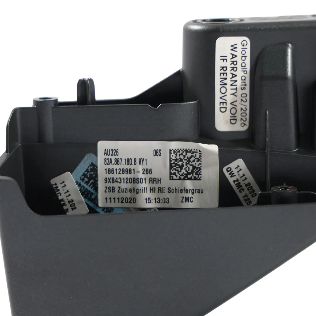 Audi Q3 F3 Tür Pull Griff Trim Abdeckung Greifen Hinten Rechts 83A867180B - SKU 83A868394 - Teilenummer 83A868394B