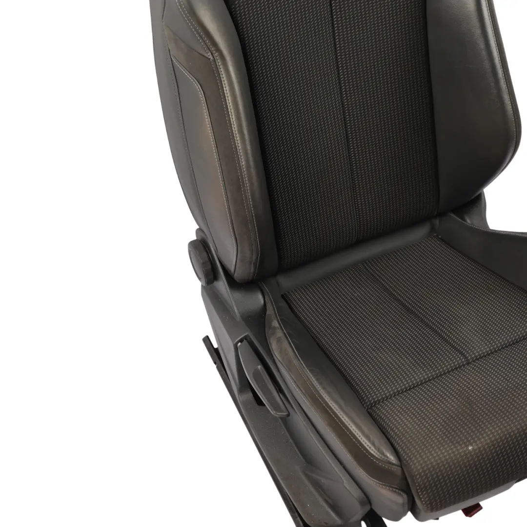 Audi Q3 F3 S-Line Front Seat Sport Heated Leather Cloth Soul Black Right O/S - SKU 83A881806E-1 - Part number 83A881806E