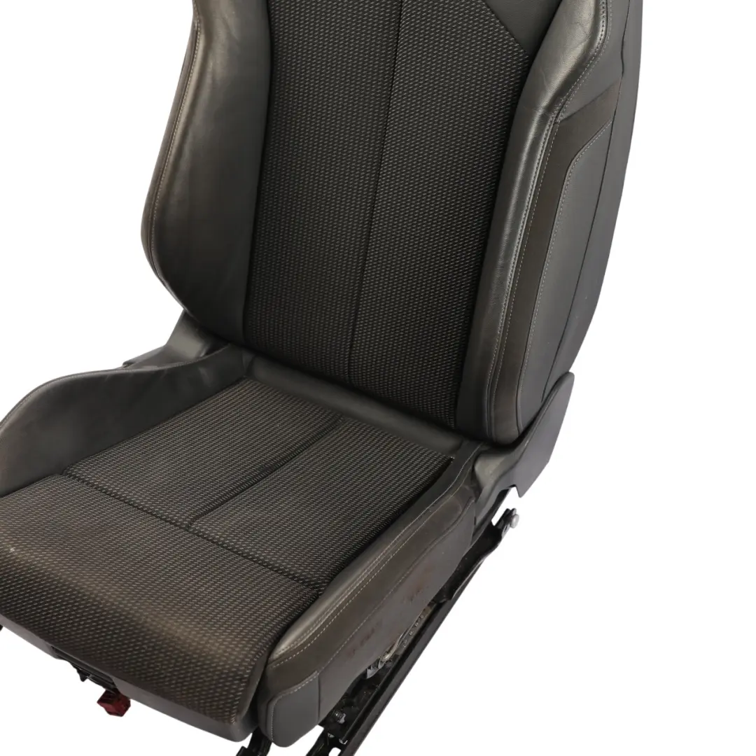 Audi Q3 F3 S-Line Front Seat Sport Heated Leather Cloth Soul Black Right O/S - SKU 83A881806E-1 - Part number 83A881806E