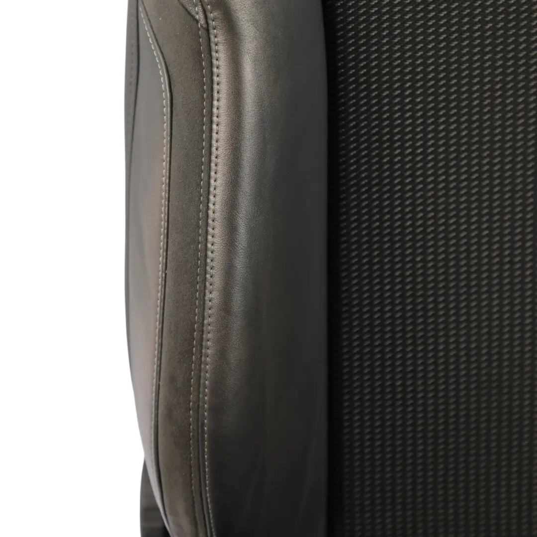 Audi Q3 F3 S-Line Front Seat Sport Heated Leather Cloth Soul Black Right O/S - SKU 83A881806E-1 - Part number 83A881806E