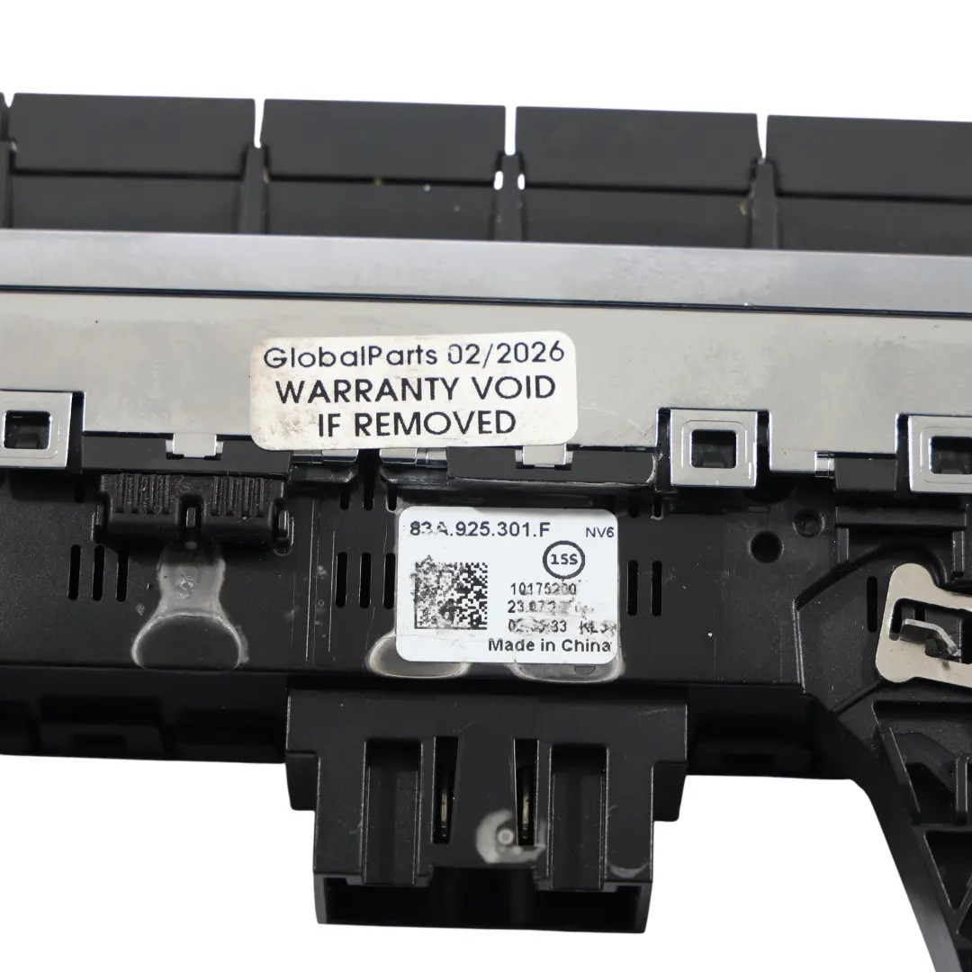 Mk2 Schalttafel Hazard Taste Start Stop Drive Select für Audi Q3 F3 mit Teilenummer 83A925301F Audi Q3 F3 Mk2 Schalttafel Hazard Taste Start Stop Drive Select - SKU 83A925301F - Teilenummer 83A925301F