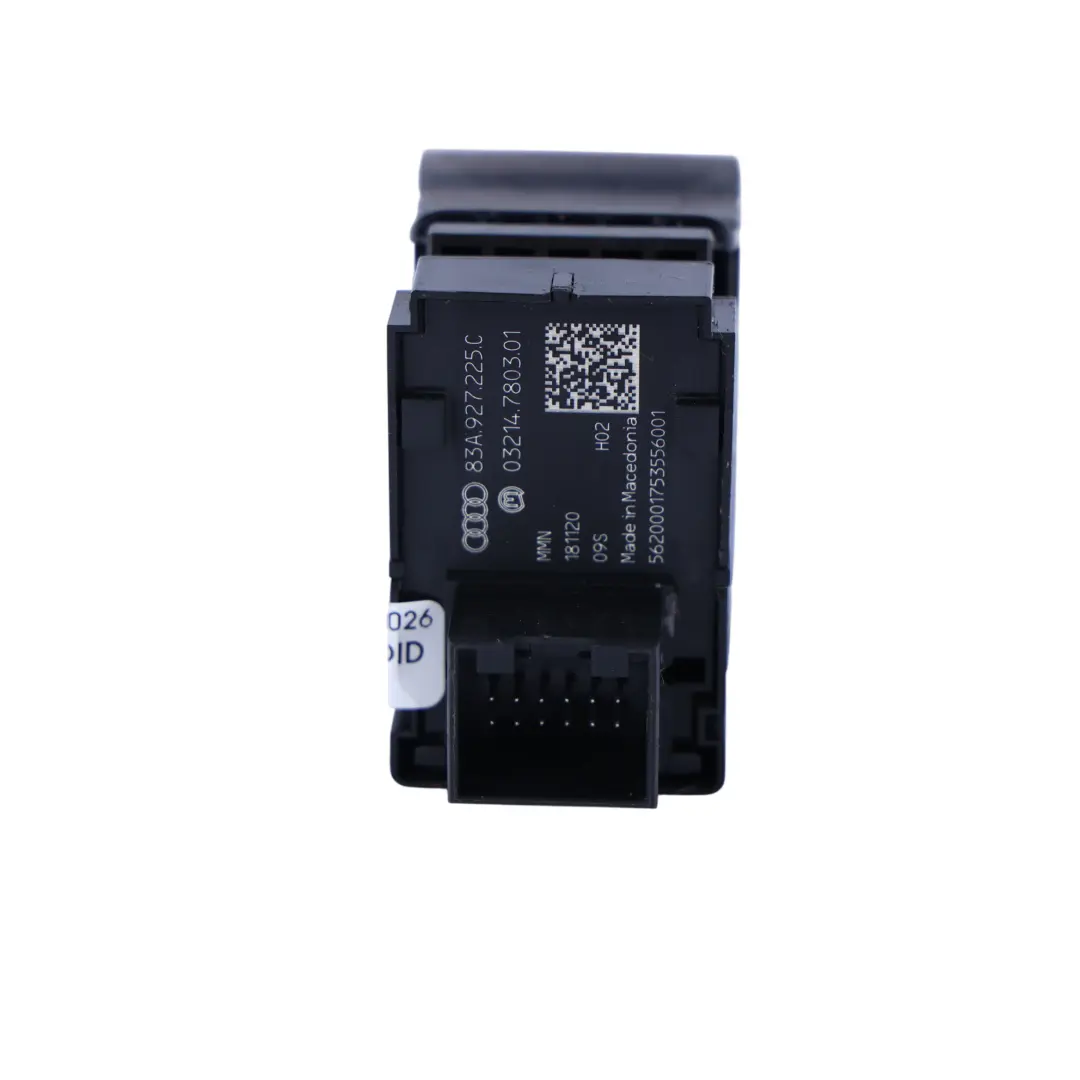 Audi Q3 F3 Panel Hamulca Ręcznego Auto Hold - SKU 83A927225C - Numer Części 83A927225C