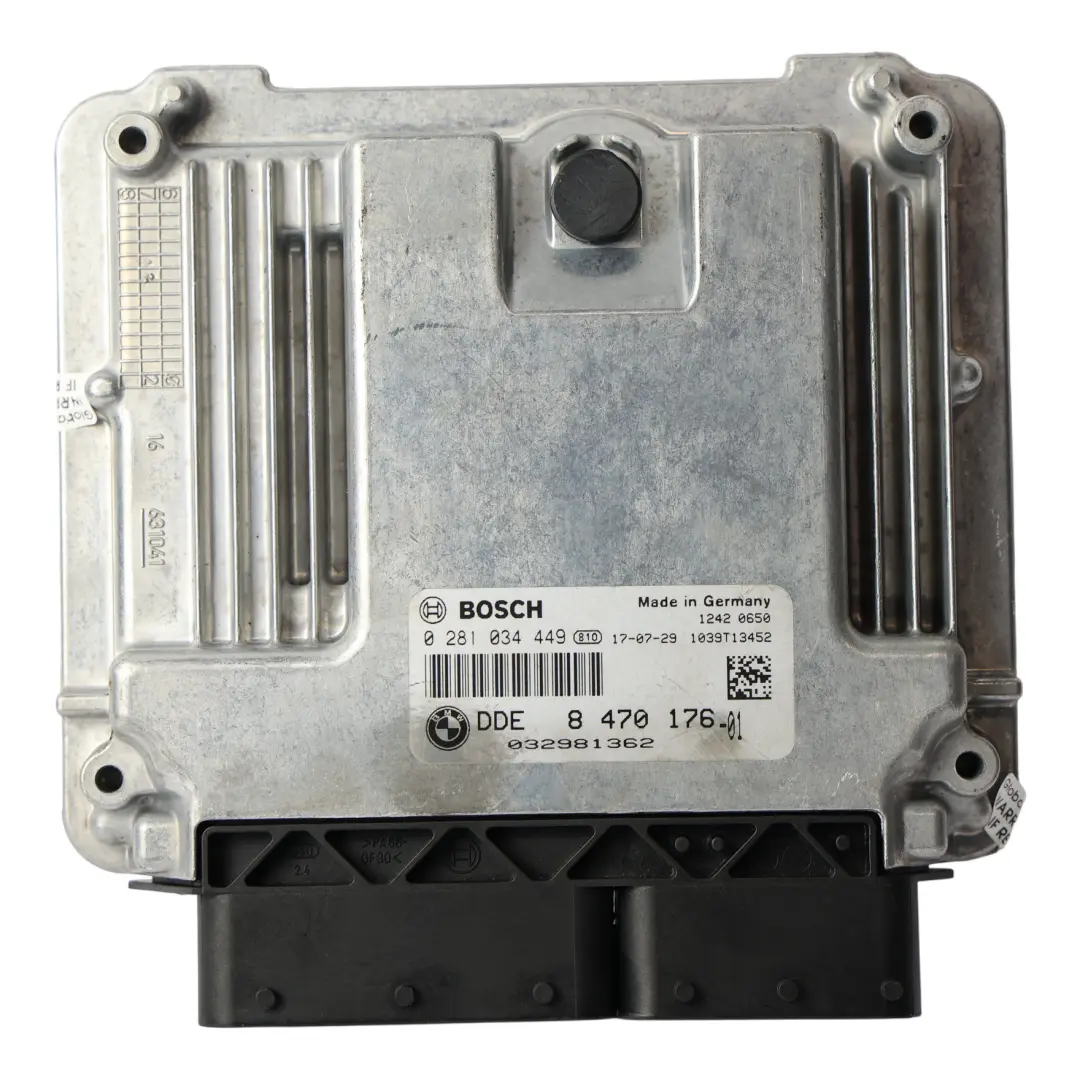 BMW F30 F31 LCI 320dX B47 190HP Diesel Engine Control ECU DDE Automatic - SKU 8470176-6 - Part number 8470176