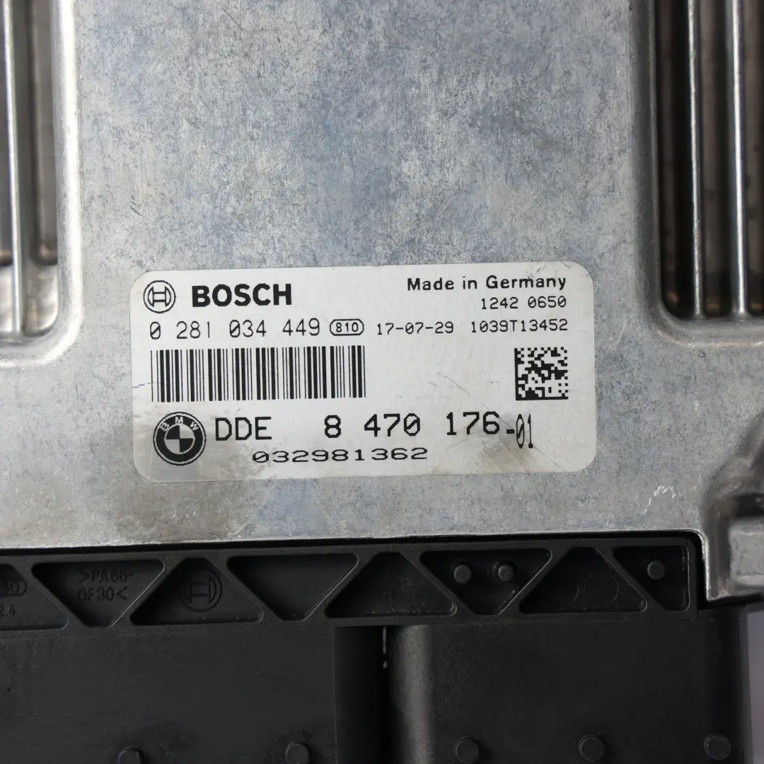 BMW F30 F31 LCI 320Dx B47 190CH Calculateur Moteur ECU DDE Automatique - SKU 8470176-6 - Numéro de pièce 8470176