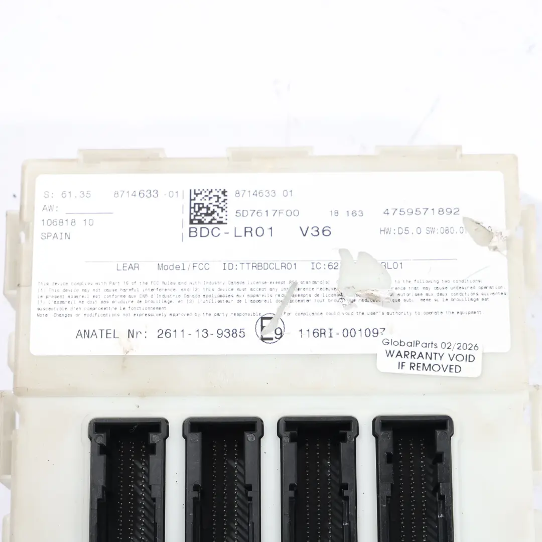 B47B 150HP Diesel Engine Control ECU Kit 8472346 Automatic to BMW X1 F48 sDrive 18d with Part number 8595429 BMW X1 F48 sDrive 18d B47B 150HP Diesel Engine Control ECU Kit 8472346 Automatic - SKU 8472346-1 - Part number 8595429