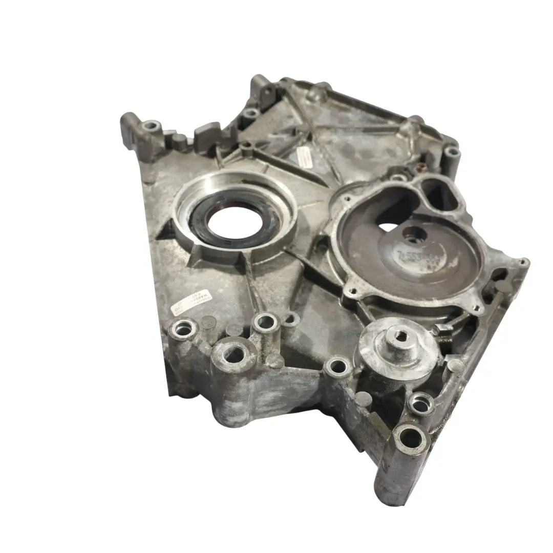 S63N Motore Cassa distribuzione Scatola catena Piastra 7553364 per BMW F10 M5 F13 M6 con numero di parte 8483795 BMW F10 M5 F13 M6 S63N Motore Cassa distribuzione Scatola catena Piastra 7553364 - SKU 8483795 - Numero di parte 8483795